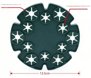 Supports de plantes en plastique vert HUAFU en gros, connecteurs de tuteurs, capuchons de soutien pour cannes de plantes, plantes grimpantes - Product Image 3