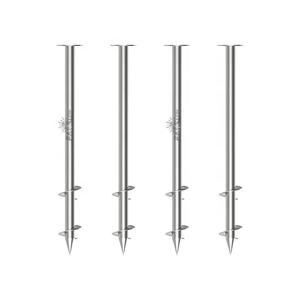 ファーサンソーラー構造物設置システム亜鉛メッキ鋼杭地上設置 - Product Image 2