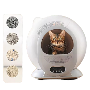 Caja de Arena Inteligente <span class=keywords><strong>para</strong></span> <span class=keywords><strong>Gatos</strong></span> con Control por Aplicación, Totalmente Automática, Autolimpiable, con Protección de Seguridad - Product Image 1