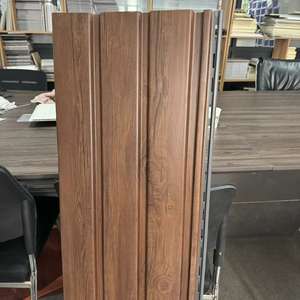 Plafond soffite en bois PVC solide et panneau d'avant-toit Fascia plafond tendu utilisé panneau mural extérieur - Product Image 5