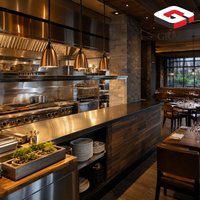 Solution complète d'équipement de cuisine pour hôtels, restaurants et commerces, fournie directement par l'usine pour les projets de restauration et les magasins.
