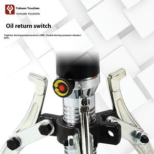 أدوات هيدروليكية متكاملة Dergon FYL5T10T20T30T50T ، أداة سحب عجلات ثلاثية الفك متعددة الوظائف من أجل تفكيك المحامل بكفاءة - Product Image 5