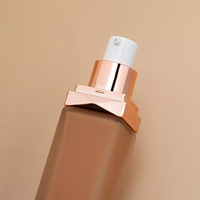 Crème végétalienne maquillage imperméable et mat, couverture complète du fond de teint, flacon de marque privé, fond de teint liquide