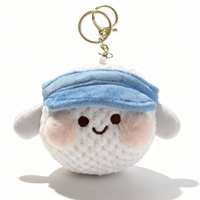 En gros, Jouets en peluche de la série Ballons Créatifs de 10 cm (4 pouces) : Football, Basketball, Badminton, Volleyball, Pendentifs en peluche et Figurines pour machine à griffes