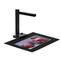 Scanner de documents portable ultra-intelligent CZUR Shine avec fonction de numérisation de livres fins, OCR USB, adapté aux ordinateurs de bureau/portables