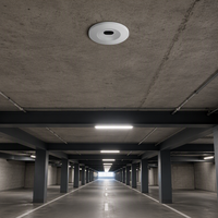 Détecteur de présence KNX pour centre de fitness, découpe 35mm, temporisation 1-3600s, automatisation intelligente, blanc/noir, laser classe 1, 30Hz