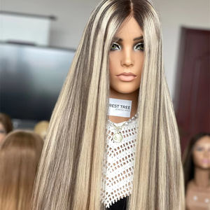 Cabello Virgen sin procesar Judío Europeo 2025, pelucas kosher de tono frío con parte superior de seda de un solo nudo, estilo recto para mujeres blancas - Product Image 1