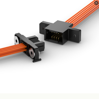 Connecteur de tiroir KEL FA SERIES FAS12-024, pas de 2,5 mm, plastique noir/cuivre