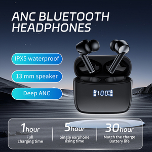 Audífonos Inalámbricos J8 Pro con Bluetooth para Juegos, Audífonos TWS con Cancelación de Ruido ANC y ENC para Correr - Product Image 2