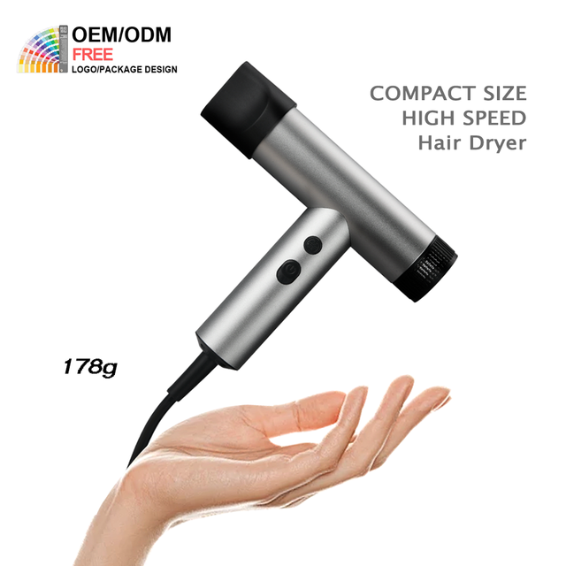 PRITECH New High Speed Travel Dryer 105000rpm Ionic Mini Hair Dryer