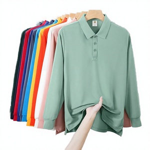 Camiseta de Hombre Personalizada, 100% Algodón, Diseño Sólido, Manga Larga, Bordada, Antiarrugas, Talla Personalizable, Logotipo Impreso - Product Image 3