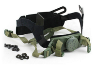 Fabricant de boucle de verrouillage de tête de casque tactique avec système de suspension de casque accessoires de casque USINE