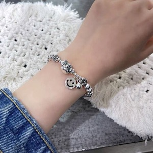 S925 Sterling Silver Lucky Cat <b>Beaded</b> <b>Bracelet</b> For Women Simple Gift Jewelry Animal Shape 925 Silver Charm <b>Bracelet</b> - Product Image 2