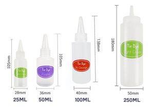 Professionnel 12 Couleurs 100ML BRICOLAGE <span class=keywords><strong>Dessin</strong></span> Arc-<span class=keywords><strong>En</strong></span>-Ciel Cravate Teinture Kit D'encre Tie-Dye Kit D'art - Product Image 3