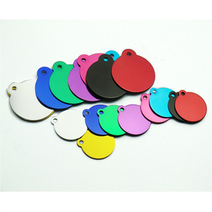 Factory Directly Various Colors Anodized Aluminium Round Disk <strong>Pet</strong> <strong>Name</strong> ID <strong>Tags</strong> - Product Image 3