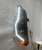 Pour Honda Civic FD2, 3 phares à lentille de projecteur, feux de jour en forme de C, boîtier noir