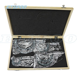 0-4 pollici al di fuori di micrometri in set micrometro 0-1 "1-2" 2-3 "3-4" calibro di spessore - Product Image 6