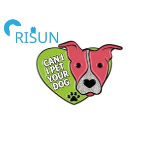 Broches de Esmalte Personalizados al por Mayor con Diseño de Perro <span class=keywords><strong>Pitbull</strong></span> <span class=keywords><strong>Americano</strong></span>, Insignias de Metal para Amantes de las Razas Caninas, Pin de Esmalte de <span class=keywords><strong>Pitbull</strong></span> - Product Image 5