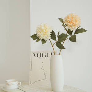 زهرة الفاوانيا الاصطناعية الكرة أقحوان حفل زفاف الديكور مصنع الجملة زهرة المنزل المفروشات - Product Image 2