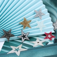 Patchs étiquettes couture en strass, imitation perle, étoile, 3D, perlée à la main, Diy pour T-shirt, vêtements