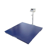 Báscula de Piso Electrónica YESSCALE de 1-5 Toneladas, Modelo FCS con Pantalla LED/LCD, Acero Estampado, OEM/ODM Personalizable, 1 Año de Garantía