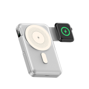 New ultra-thin magnetic <b>wireless</b> <b>charging</b> <b>case</b> with 10000mAh capacity for mobile phone portable power bank watch charger - Product Image 4