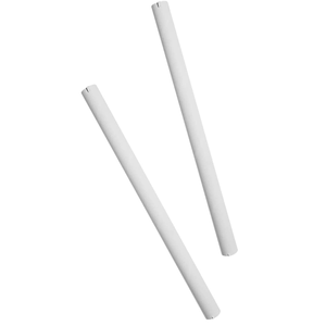 Quần treo quần áo kim loại dây treo strut Hanger với ống giấy trắng - Product Image 1