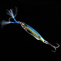 Umpan Jig perahu umpan buatan Laser, umpan memancing ikan Super keras cetak 3D laut lambat