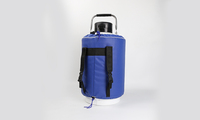 Réservoir d'azote liquide de 10 litres avec le stockage portatif de sperme de réservoir d'azote de la capacité 10L