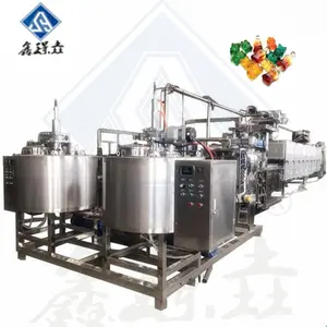 Hot selling halal gummy soft candy kids soft candy gummy bear candy packaging machine