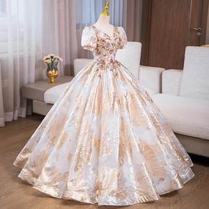 Evening Gown Female Student Art Exam Performance Tutu High End Elegant Princess Dress Coming Of Age Ceremony Annual Meeting Host - Product Image 2