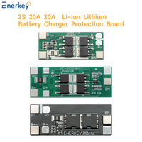 Enerkey papan pelindung baterai Lithium, bor listrik penyedot debu, alat listrik BMS 2S 15A 20A 7.4V 8.4V 18650