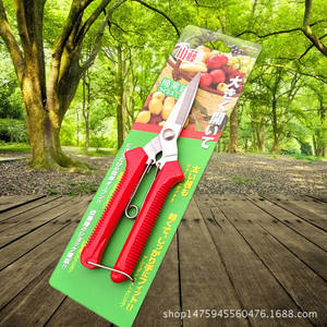 กรรไกรตัดแต่งกิ่งไม้พุ่มวิสทีเรีย 55 มม. สแตนเลสสตีล หัวตรง ดีไซน์แบบผีเสื้อ สำหรับตัดแต่งต้นไม้ผลไม้ในสวน - Product Image 3