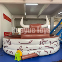 Terrain de jeu incroyable Bull Rides Machine gonflable mécanique de tauromachie Vente extérieure intérieure Prix compétitif