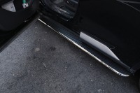 Estribos Laterales de Aluminio de Lujo Kachi para Ford Equator Sport 2022-2023, Sin Perforación y con Capacidad de Carga de 300 kg