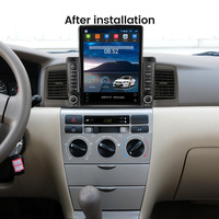 MEKEDE ventilateur de refroidissement Android 8 + 128g lecteur DVD de voiture pour Toyota Corolla EX 2007-2012 2 din voiture navigation