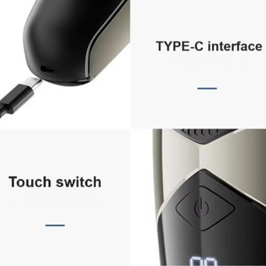 CITICITY Professional Men's Electric Head Shaver IPX7 <b>Waterproof</b> Cordless Shaver, Portable, USB Charging <b>Cable</b>. - Product Image 4