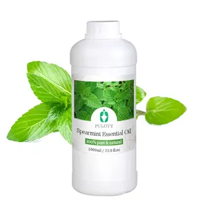 Wholesale Natural Aromatic Oil 100% Pure Spearmint Essential Oil for Cosmetic Fragrance
