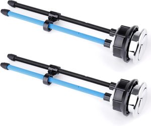 Bouton de <span class=keywords><strong>chasse</strong></span> <span class=keywords><strong>d</strong></span>'<span class=keywords><strong>eau</strong></span> double pression pour réservoir de toilettes, filetage 38mm, bouton <span class=keywords><strong>poussoir</strong></span> supérieur pour toilettes, idéal pour les femmes aux ongles longs - Product Image 4