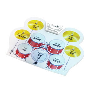 Piatti elettronici per batteria per <span class=keywords><strong>strumenti</strong></span> a percussione per batteria piccola natalizia - Product Image 3