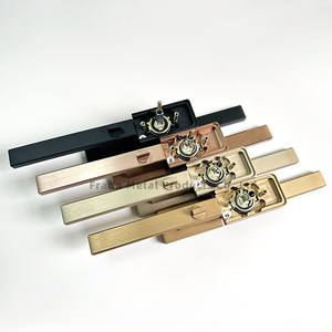 Juego de palanca tubular de servicio pesado de estilo Popular DE FÁBRICA DE CHINA cerradura roseta de aluminio y cerradura de manija de puerta de palanca - Product Image 1