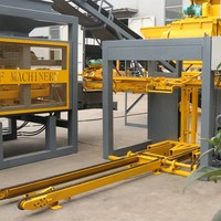 Machine de fabrication de brique de cendres volantes creuses en béton hydraulique QT7-15 automatique