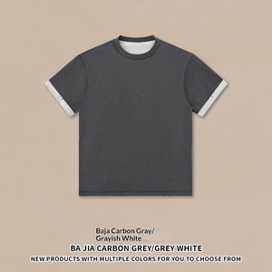 Camiseta de Manga Corta para Hombre y Mujer, Estilo Retro, 230G, Algodón Transpirable y Absorbente de Humedad, Corte Holgado - Product Image 6