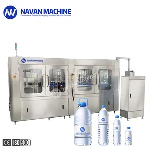 Máquina de llenado de agua mineral 3 en 1 completamente automática de alta calidad a precio de fábrica
