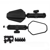 Rétroviseur pliable pour moto tout-terrain ADV, rétroviseur latéral pliable pour moto, accessoires de modification