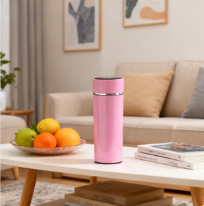 <span class=keywords><strong>Thermos</strong></span> intelligent numérique à détection de température LED 500 ml Termo Pro - Acier inoxydable de qualité <span class=keywords><strong>alimentaire</strong></span> isolé - Product Image 3