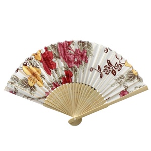 Abanicos Plegables de Papel de Bambú Estilo Japonés al por Mayor, Abanico de Mano Japonés Personalizado para Bodas - Product Image 4