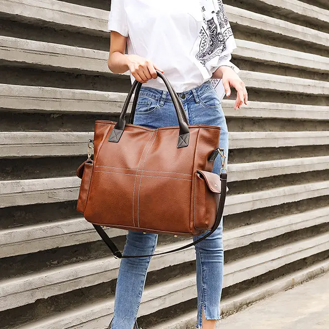 Individuelle berühmte Marken-Handtaschen Luxus-Design-PU-Leder große Crossbody-Botenbeutel Handtaschen für Damen
