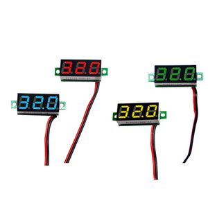 Voltímetro Digital LED de 0.28 Pulgadas, 2.5-30V, 3 Dígitos, Mini - Product Image 1