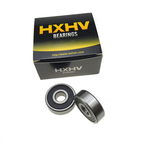 Roulement à billes à gorge profonde à une rangée HXHV en acier chromé 6201-2RS 6201RS 6201 2RS RS RZ 2RZ, taille 12x32x10 mm - Product Image 1